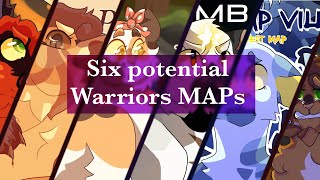 6 Warrior cat MAP Ideas [upl. by Nerok152]