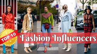 The Top 10 Fashion Influencers You Need To Know And Follow  Luxury [upl. by Alekram]