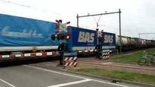 Railroad Crossing NewtonwegRoadBlerickDutch 1 [upl. by Anaes]