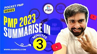 PMP 2023 Summary in 3 minutes video [upl. by Lila720]