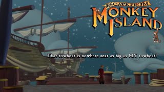 Escape from Monkey Island  The Inaccessible Harbor [upl. by Pentheam785]