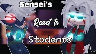 🍥SENSEI‘S REACT STUDENTS🍙 Part 1 🍙🍥 GCRV [upl. by Nylahsoj750]