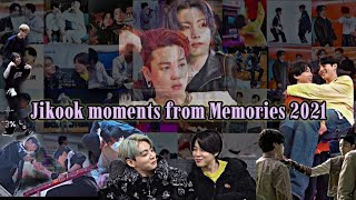 All Jikook moments from BTS memories of 2021  2021 iconic Jikook moments [upl. by Crespo]