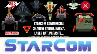 Starcom toy commercial advert by Coleco showing multiple Starcom Toys [upl. by Nallij700]