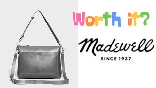 Madewell Transport Shoulder Crossbody  Worth it [upl. by Dey]