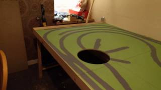 Model railway baseboard fold down design project part 1 [upl. by Filmore]