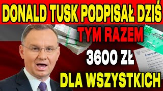 DOKŁADNE DATY 14 EMERYTURY WAŻNE INFORMACJE DLA SENIORÓW TYM RAZEM 3600 ZŁ DLA WSZYSTKICH [upl. by Hubble]