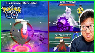 Level 50 Darkrai Destroys Everything in the Go Battle League in Pokemon GO [upl. by Nodnyl]