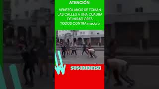 😎👍✅👏🏽VENEZOLANOS LOGRAN LLEGAR A UNAS CUADRAS DE MIRAFLORES youtubeshorts youtube 😎👍✅👏🏽 [upl. by Yrro]