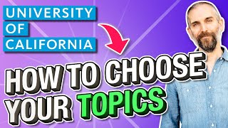 How to Write Great UC Personal Insight Questions  Essays CRASH COURSE [upl. by Etan796]