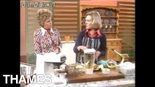 Mary Berry makes Fish Pate  Cooking Retro Style  Afternoon Plus  1976 [upl. by Krissie]