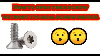 4 Easy Ways To Remove Security Torx Star Screws HOW TO Open An XBOX Controller DIY Lifehacks [upl. by Eniawtna]