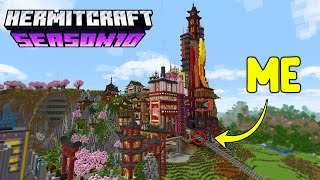 This Build is HUGE  Hermitcraft 10  Ep21 [upl. by Ahsekyt981]