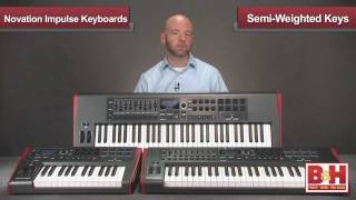 Novation Impulse Series USBMIDI Keyboard Controllers [upl. by Ube]