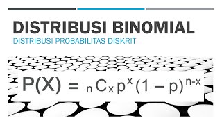 Distribusi Binomial  Statistika  Peluang  Diskrit [upl. by Lyram]