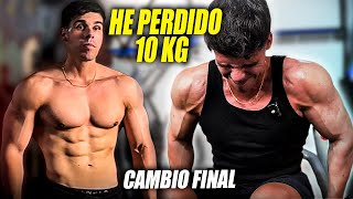 CAMBIO FISICO FINAL PIERDO 10 KG EN 1 MES Y MEDIO Y OS CUENTO COMO LO HICE Victor Valdivia [upl. by Najib461]