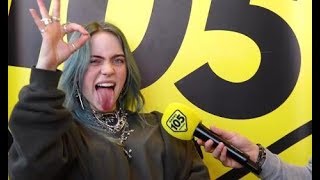 Abbiamo incontrato Billie Eilish prima del concerto al Fabrique quotNon scrivo di cupcake e confettiquot [upl. by Ecinaj]