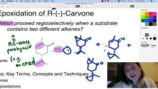 Carvone Epoxidation Prelab Lecture [upl. by Adnana]