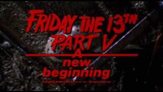 Friday The 13th Part V A New Beginning 1985 Theatrical Trailer [upl. by Wolliw]