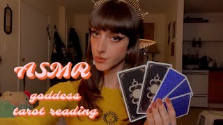 asmr tarot reading from a goddess accurate AF [upl. by Hearn871]