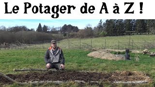 Le Potager de A à Z 1 le commencement [upl. by Rdnaskela]