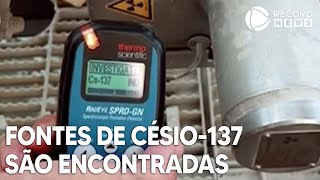 Fontes de Césio137 furtadas são encontradas em São Paulo [upl. by Aved]