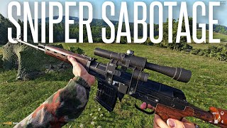 BEHIND ENEMY LINES WITH THE SVD SNIPER  Arma Reforger Conflict PVP Gameplay [upl. by Euqnomod]