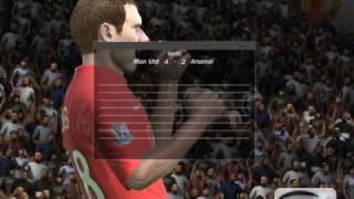 Man Utd vs Arsenal penalty shootout fifa 09 [upl. by Stag]