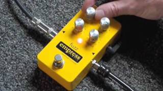 Empress Fuzz Effect Pedal Demo [upl. by Novets]