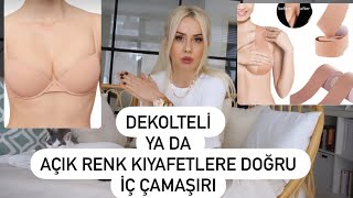 KIYAFETE GÖRE DOĞRU İÇ ÇAMAŞIRI VE RENK SEÇİMİSOHBETLİ VLOG [upl. by Nanreh]