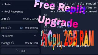 How to upgrade replit for free [upl. by Karlene]