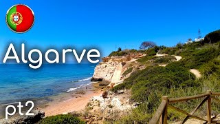 🇵🇹 Portugal Algarve  pt2  Armação de Pêra  Benagil [upl. by Aneeled]