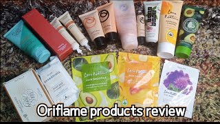 Oriflame Products Use And Reviews  ORIFLAME Skincare products Review glowupwithmahnoor [upl. by Tavia]