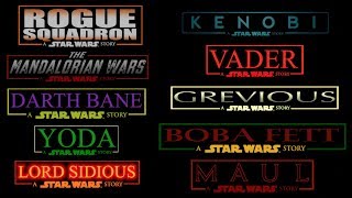 Ideas for Star Wars Spin Offs [upl. by Ynnal]