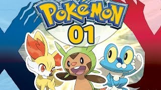 POKEMON Y 01  Marisson Grenousse Feunnec   POKEMON X  Lets Play Français [upl. by Mayram]