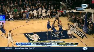 Highlights Seton Hall Upsets Villanova In BIG EAST Quarterfinals [upl. by Esma]