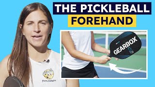 The Pickleball Forehand  Learn the Basics of this Essential Shot [upl. by Lyrahs]