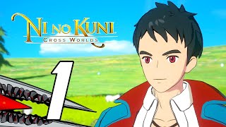 Ni no Kuni Cross Worlds  Gameplay Playthrough Part 1  Swordsman Class PC [upl. by Assirec]