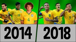 SELEÇÃO DE 2014 x SELEÇÃO DE 2018 [upl. by Oniotna618]