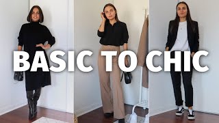 HOW TO DRESS EFFORTLESSLY CHIC  CAPSULE WARDROBE [upl. by Farand452]