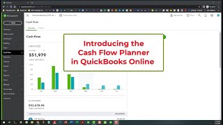 Introducing the Cash Flow Planner Tool in QuickBooks Online QBO [upl. by Meuser]