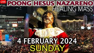 LIVE Quiapo Church Mass Today  4 February 2024 Sunday HEALING MASS [upl. by Ruth]