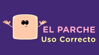 Uso correcto del Parche Anticonceptivo [upl. by Yboj]