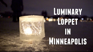 Luminary Loppet in Minneapolis [upl. by Cybil]