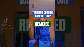 Brimless cap  Crochet Baseball Cap  Remixed 🔥🙈 viralvideo crocheting fallfashion y2k [upl. by Lladnew]