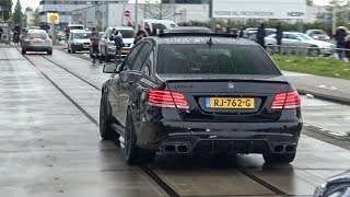 BRABUS 650 E63S AMG  BRUTAL REVS AND ENGINE SOUND [upl. by Eener]