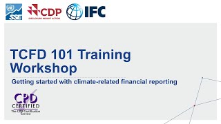 TCFD 101 Global Session 2nd March 2023 [upl. by Yenal488]