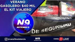 VERANO GASOLERO 40 MIL EL KIT VIAJERO  NOTICIERO 9 [upl. by Docilu614]