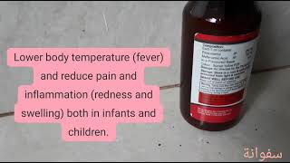 Paracetamol amp Mefenamic acid suspension for children FepanilMef DS suspension for pain amp Fever [upl. by Rus]