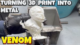 Easy quotLost PLAquot Sand Casting 🏝  Egyptian Sphinx In Aluminium  Ingot Joe 🔥  Lets Cook👨🏻‍🍳 [upl. by Eilsew]